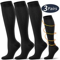 Compression Socks - Compression Sock Women & Men - Best Running, Athletic Sports, Crossfit, Flight Travel