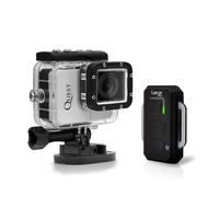 Gear Pro Sports Action Camera - HD 1080P Mini Hi-Res Camcorder w/ Wifi, 16 MP Cam, 2" Screen USB SD Card HDMI, Battery - Waterproof Case, USB Cable, Wireless Remote Control, Mount - GDV995SL (Silver)