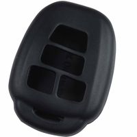 KEYGUARDZ Black Rubber Keyless Entry Remote Key Fob Skin Cover Protector