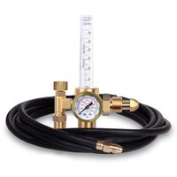 ZISS CO2 Argon Regulator with Gas Hose TIG Welder