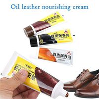 vmree 68gx2 Leather Craft DIY Repair Oil Cream for Leather Bag Shoes Maintenance (Natural Color)