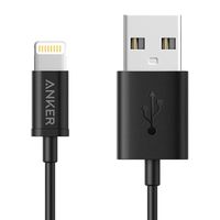 iPhone Charger, Anker Lightning to USB Cable (3ft) for iPhone Xs/XS Max/XR/X / 8/8 Plus / 7/7 Plus, iPad Pro Air 2, iPad Mini 4 3 2, iPod Touch 5th / 6th gen[Apple MFi Certified] (Black)