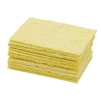 CHBC 10Pcs Yellow Cleaning Sponge Cleaner for Enduring Electric Welding Soldering Iron