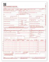 NEW CMS 1500 Claim Forms - HCFA (Version 02/12) 100 per Ream