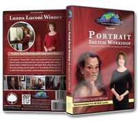 Luana Luconi Winner - Video Art Lessons "Portrait Sketch Workshop in Oils" DVD