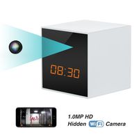 Spy Wireless Camera, Nanny Hidden Cam With Remote Live Video, Super Night Vision, Remote Control on IOS&Android Phone or PAD, Motion Detection, Multi-user, No Monthly Fee, No-Pin Hole