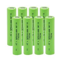 Pkcell 1.2V Ni-MH AAA Rechargeable Batteries 1000mAh (8pc)