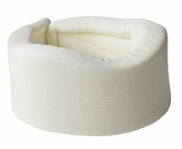 Medline NON770100W Cervical Collar, Universal Sizing, White (Pack of 6)
