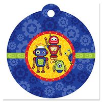 Robots - Baby Shower or Birthday Party Favor Gift Tags (Set of 20)