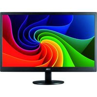Aoc E970swn 18.5" Led Lcd Monitor - 16:9 - 5 Ms - Adjustable Display Angle - 1366 X 768 - 16.7 Million Colors - 200 Nit - 700:1 - Wxga - Vga - 15 W - Black "Product Category: Computer Displays/Monitors"