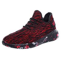 Regfulgence Men's Classic Running Shoes Breathable Textile Uppers and Comfortable Lightweight Cushioning Sneaker(Gray,US=10)