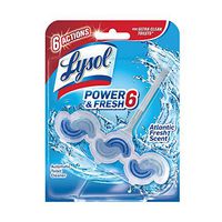 Lysol Power & Fresh 6 Automatic Toilet Bowl Cleaner, Atlantic Fresh, 1ct