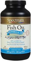 Spectrum Essentials - Fish Oil, 250 Softgels