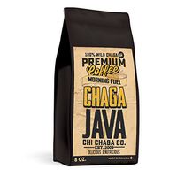 Premium Chaga Mushroom and Arabica Coffee - 8 oz of Authentic 100% Wild Harvested