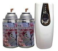 Automatic Spray Air Freshener Kit (2) Refills with (1) Dispenser - Aero - Japanese Cherry