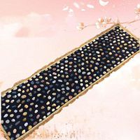 Rart Natural Cobblestone Acupressure mat,Thickening Massager Foot,Full Body Gym mats Non-Slip Bath mat-for Betterment of Health-E 150x40cm(59x16inch)