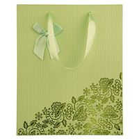 2 Dozen Medium Gift Bag Bundle Mint for Party Favors, 24 Pack
