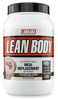 LABRADA Nutrition – Lean Body High Protein Meal Replacement Shake, Whey Protein Powder for Weight Loss and Muscle Growth, Chocolate, 2.47LB Tub