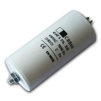 Spares2go Universal Appliance Motor Start Run Capacitor Microfarad 45UF (Spade Connector/Tags)