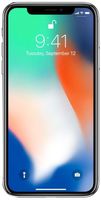 Apple iPhone X, 256GB, Silver - For AT&T / T-Mobile (Renewed)