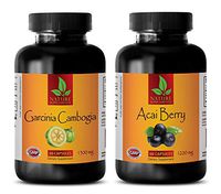 Fat Burner Women Natural Weight Loss - Garcinia CAMBOGIA - ACAI Berry - Combo - Garcinia for her- (2 Bottles Combo)