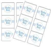 120ct Baby Boy Stickers