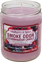 Smoke Odor Exterminator Odor Exterminator Mulberry and Spice 13oz by Smokers Candle, 13 oz