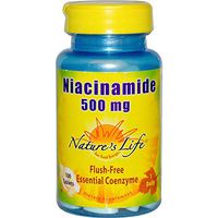 Niacinamide 500mg - Vegetarian Nature's Life 100 Tabs