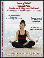 Neuro-Vision Peace of Mind! Hypnosis & NLP Migraine & Pain Relief (8 Sessions on 2 CDs)
