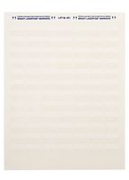 Brady LAT-16-361-1 1" Width x 0.75" Height, B-361B Self-Laminating Polyester, Matte Finish White/Translucent Laser Printable Label (Pack of 1000)