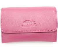 Pipe Tobacco Leather Pouch - Authentic Full Grade Cow Leather - Pink