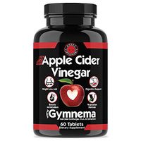 Apple Cider Vinegar Pills for Weight Loss - Natural Detox Remedy Includes Gymnema, Cinnamon, CLAS, and Garcinia for Complete Diet and Health by Angry Supplements (1-Bottle)