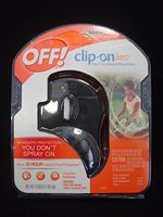 Off! Clip-On! Mosquito Protection Fan Circulated Repellent, Black