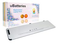 UBatteries Compatible 45Whr Laptop Battery Replacement for Apple MacBook 13 13" A1281 A1286 2008 661-5844 661-4833 LBT-APA1281-6 Cell
