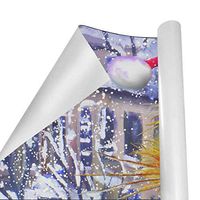 Gift Wrapping Paper Roll Christmas Cat for Birthday,Holiday,Wedding,Baby Shower Gift Wrap - 3Rolls - 58inch x 23inchPerRoll