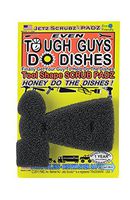 Jetz-Scrubz Hammer-Shaped Scrubber Sponge for Tough Guys 4 X 5