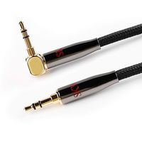 SKW Aux Cable for Car(Hi-Fi Sound),3.5 mm to 3.5 mm Aux Cord/Stereo Audio Cable/Audio Jack Cable/Headphone Cable for Home Stereo,iPhone,iPod,IPad,Echo Dot,Sony & More-1.6ft