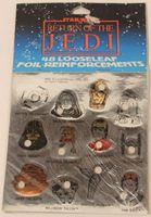 Star Wars Return of the Jedi 48 Foil Looseleaf Reinforcements 1983