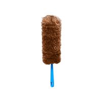 Hanpmy Multifunction Portable Duster Lightweight Washable Bendable Home Furniture & Car Cleaner Brush (Color : Coffee)