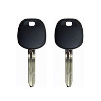 AmericanAutomotiveSupply - 2 New Uncut Replacement Transponder Ignition G Chip Car Keys for Toyota TOY44G-PT