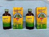 2 Cherifer Forte Syrup (with Lysine; CGF and Taurine) 120 mL