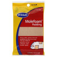 Dr. Scholl's Molefoam Padding 2 Each (Pack of 5)
