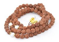 The Art of Cure Healing Jewelry & Mala meditation beads (108 beads on a strand) (rudakrushka)