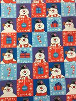 Frosty The Snowman Christmas Gift Wrapping Paper -40 Square Feet