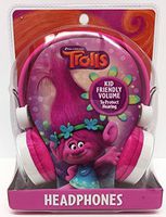 Dreamsworks Trolls Kid Friendly Pink Headphones