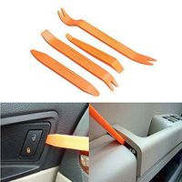 4pcs Auto Car Radio Panel Door Clip Trim Dash for Audio Removal Installer Pry Repair Tool Set
