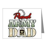 Note Card Proud Army Dad