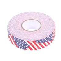 BESPORTBLE Hockey Stick Tape Stars and Stripes Pattern Sticky Tape Anti-Slip Wear-Resistant Sports Waterproof Tape Hockey Stick Wrapper 2.5cmx25m
