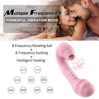 Big Size Thrusting Monster Fluttering Rabbit Body Msaager - 10 Speeds Rotating Versatility Massaging Tōy gspèt vǐbrǎtór G Spǒt Wand for Women
