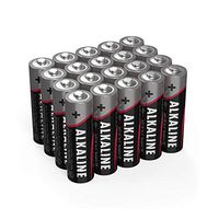 ANSMANN AA Alkaline Batteries (LR6) longlife with high Capacity for Clocks, radios, Remote Controls, Telephones, etc. (Pack of 20)